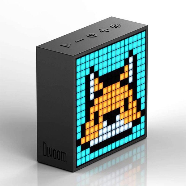 スクエア型本格派Bluetoothスピーカー TIMEBOX-EVO Divoom FOX Black 