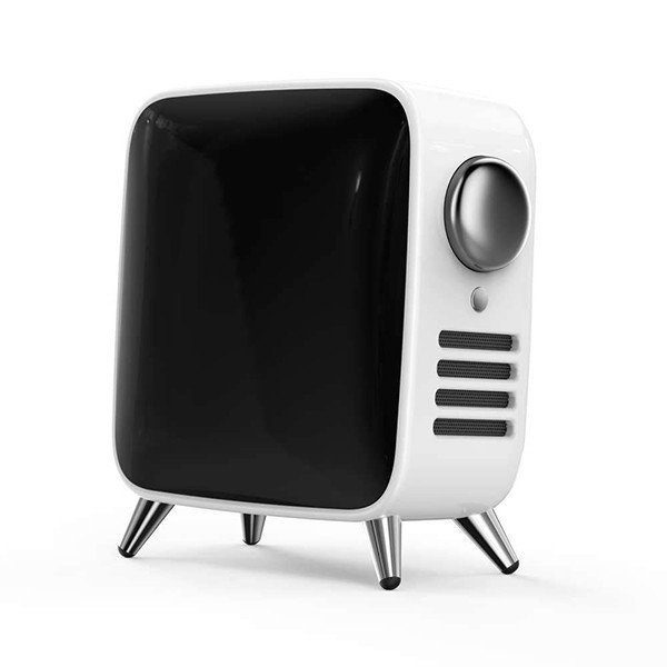 レトロテレビ型本格派bluetoothスピーカー Tivoo Max Divoom Fox White Softbank公式 Iphone スマートフォンアクセサリーオンラインショップ