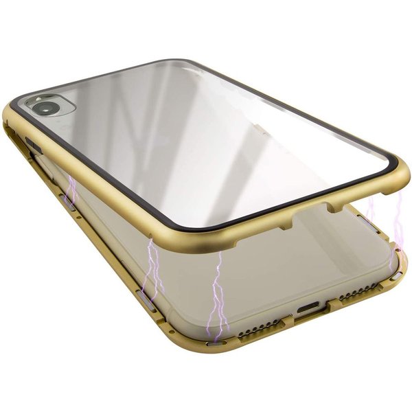 Campino カンピーノ Iphone Xr アルミハイブリッド アイフォン ケース カバー スマホケース ゴールド 金 強化ガラス ネコポス便配送 Softbank公式 Iphone スマートフォンアクセサリーオンラインショップ
