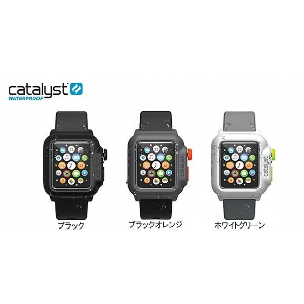 防水 耐衝撃 Catalyst Apple Watch 42mm 防水ケース ホワイトグリーン Softbank公式 Iphone スマートフォンアクセサリーオンラインショップ
