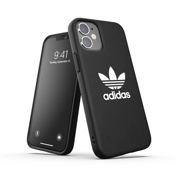 Adidas アディダス Iphone12mini アイフォンケース カバー スマホケース Adidas Or Moulded Case Trefoile Fw Black White ブラック ホワイト 黒 白 ロゴ Softbank公式 Iphone スマートフォンアクセサリーオンラインショップ