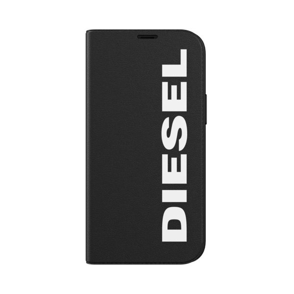 iPhoneケース◇DIESELディーゼル◇ iPhoneケース 手帳型 ブラック 