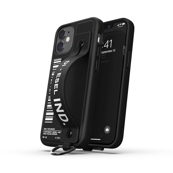 Diesel ディーゼル Iphone12mini Snap Case Clear Holographic ケース 耐衝撃ブランド おしゃれ バーコード ロゴ Softbank公式 Iphone スマートフォンアクセサリーオンラインショップ