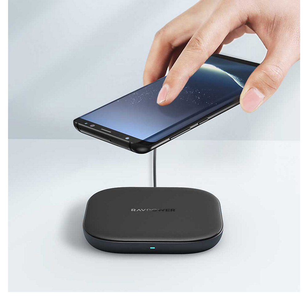 アウトレット】RAVPower 高速ワイヤレス充電器 TURBO WIRELESS CHARGER 