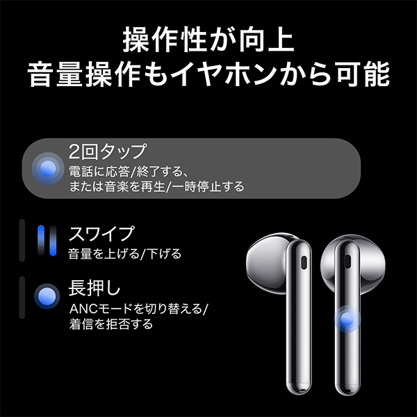 HUAWEI FreeBuds 4/Ceramic White/55034498 セラミックホワイト