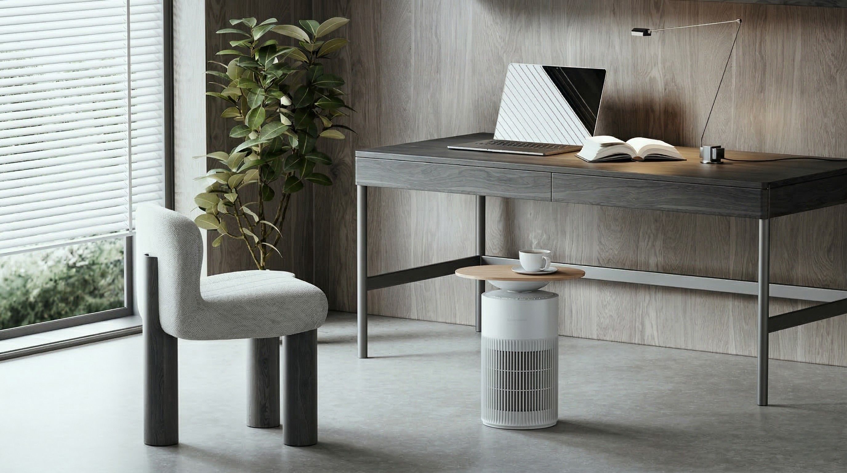 花粉シーズン空気清浄機 FV画像