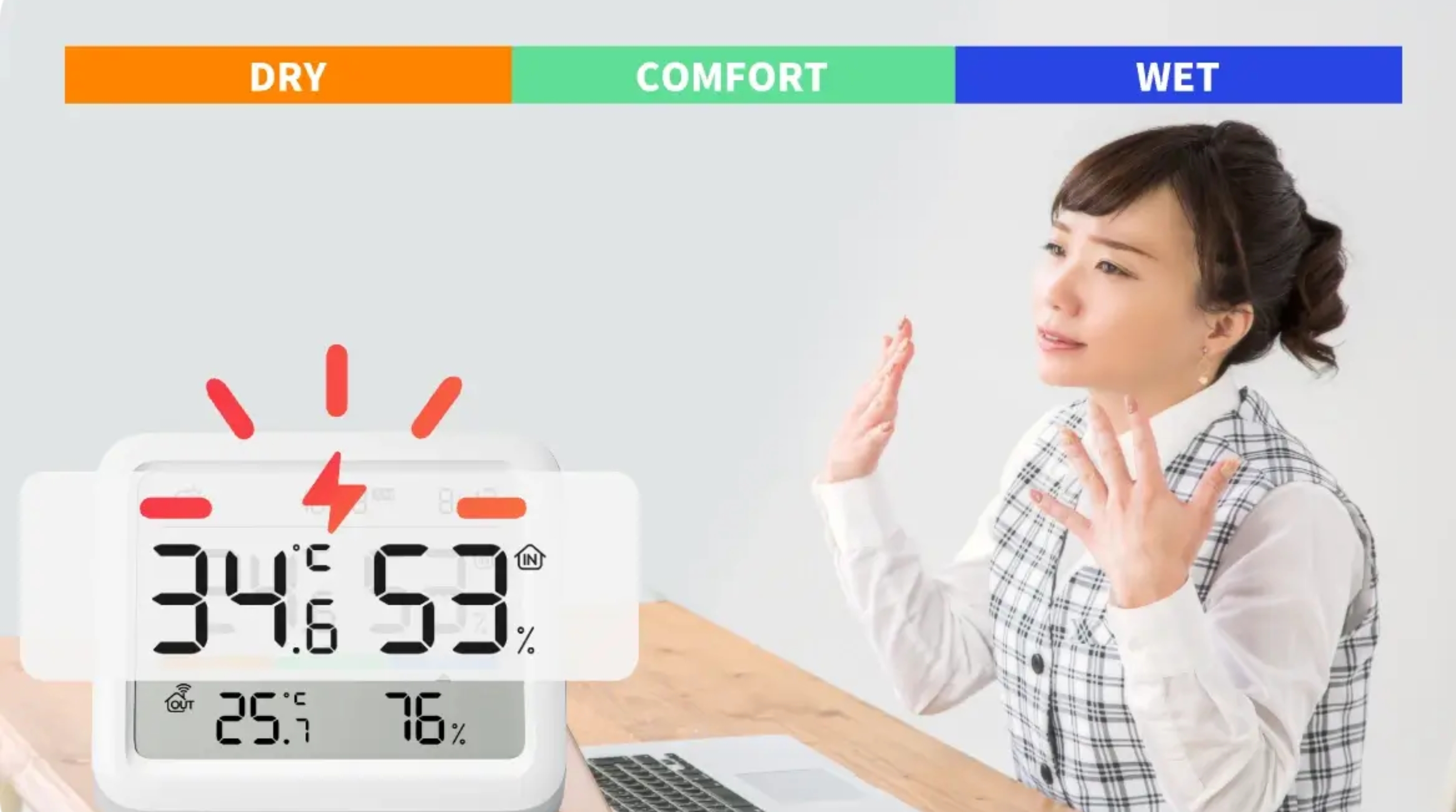 温湿度計Proの基本機能